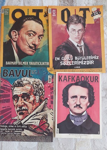 KAFKA OKUR, OT, BAVUL dergiler