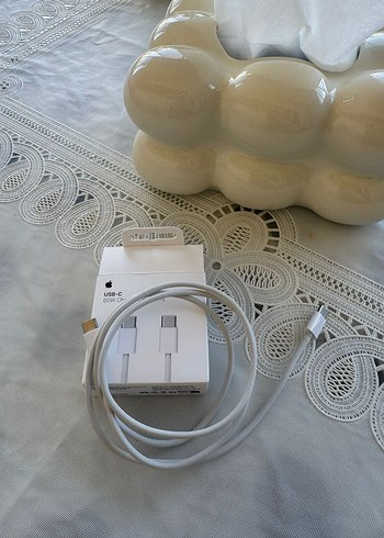 Apple USB-C Şarj Kablosu Beyaz