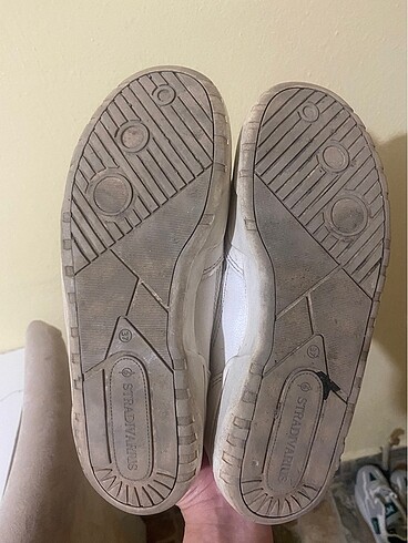 Stardivarius kadın beyaz spor ayakkabı - Görsel 5