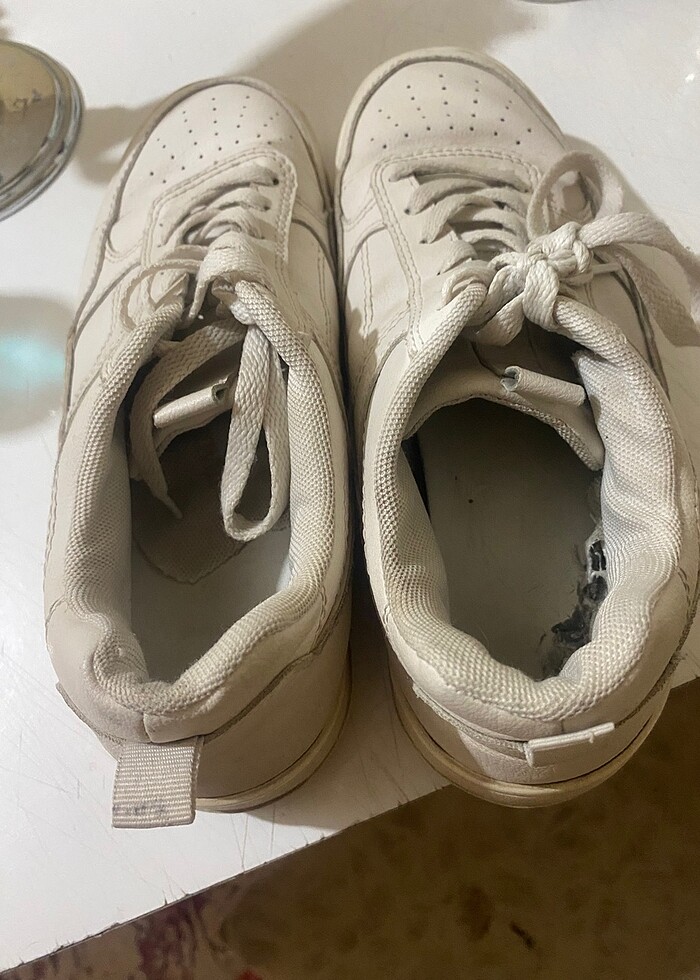 Stardivarius kadın beyaz spor ayakkabı - Görsel 2