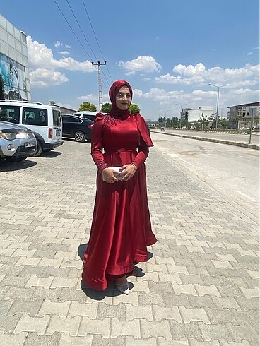 Saten abiye 40 beden