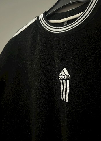 Adidas Adidas Siyah Baskılı Erkek Sweatshirt