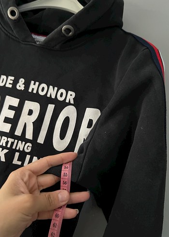 Diğer Siyah Erkek Spor Sweatshirt Kapüşonlu