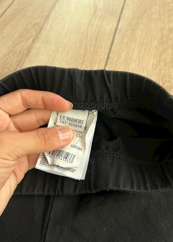 LC Waikiki Siyah Kız Çocuk Tayt