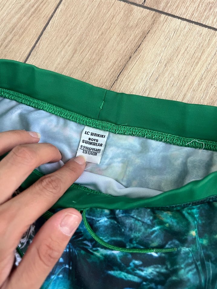 Erkek Çocuk Renkli Baskılı Yeşil Mayo - Görsel 2