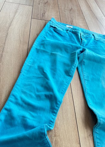 Gap Turkuaz Denim Pantolon