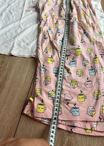 Diğer Baskılı Pembe Kadın Pijama Takımı
