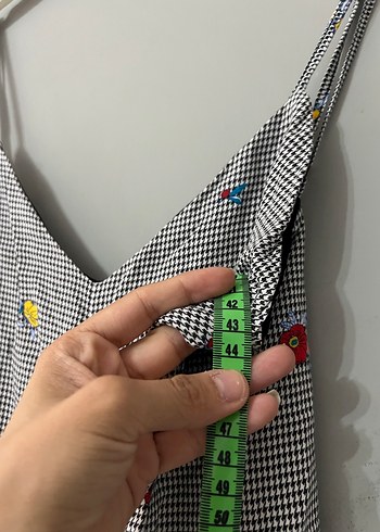 Gri Kısa Kadın Bluz - Görsel 5