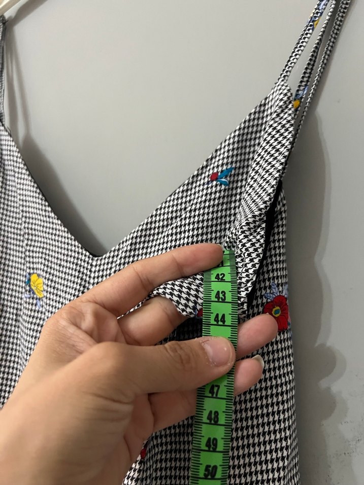 Gri Kısa Kadın Bluz - Görsel 5