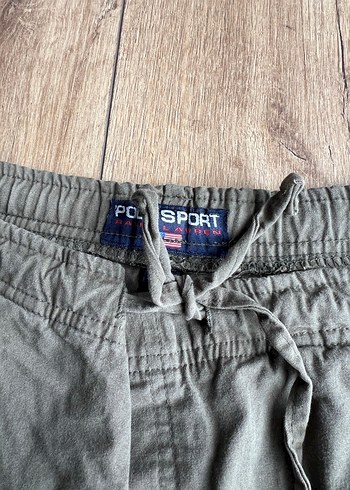 Haki Midi Keten Erkek Pantolon - Görsel 2