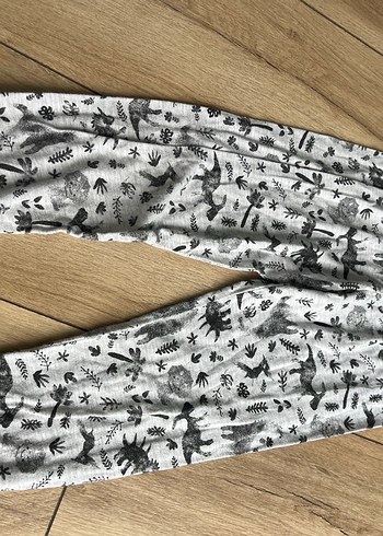 Bohem Gri Baskılı Erkek Çocuk Pijama