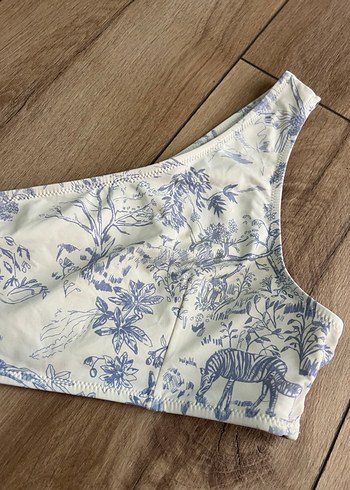 Bohem Desenli Mini Tek Omuz Bikini Üstü - Görsel 2