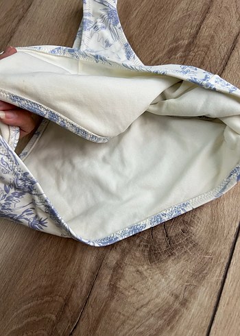 Bohem Desenli Mini Tek Omuz Bikini Üstü - Görsel 3