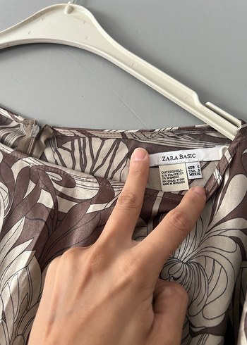 Vizon Desenli Elbise - Görsel 3