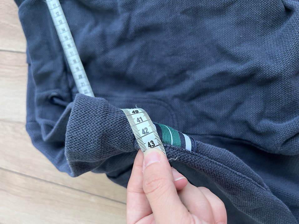 Lacivert  Erkek Bol Kesim Denim Eşofman Altı - Görsel 5