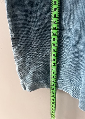 Mavi Denim Düğmeli Erkek Polo Tişört - Görsel 4