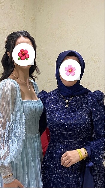 Tesettür Uzun Abiye Elbise