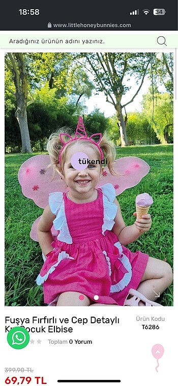 Diğer Kız bebek elbise
