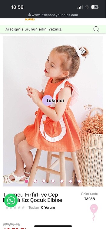 Diğer Kız bebek elbise