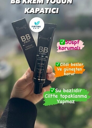 Bb krem yoğun kapatıcı homm bitkisel