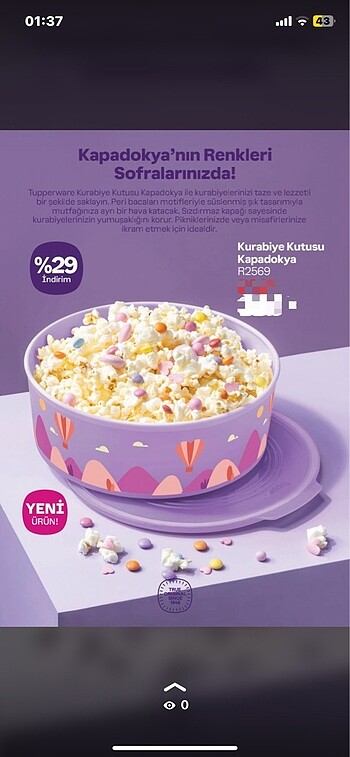 Sıfır ürün