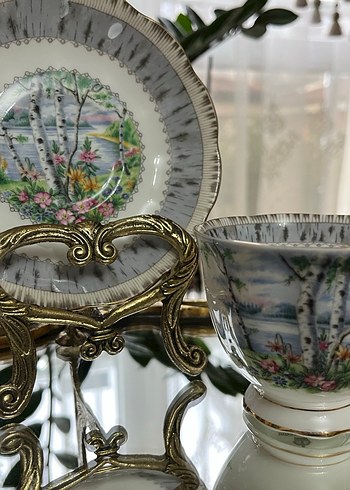 Royal Albert Altın Detaylı Çay Fincanı - Görsel 2