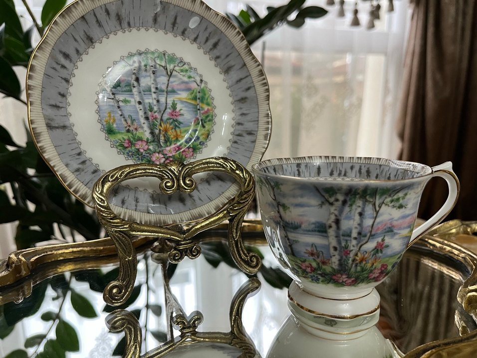 Royal Albert Altın Detaylı Çay Fincanı - Görsel 2