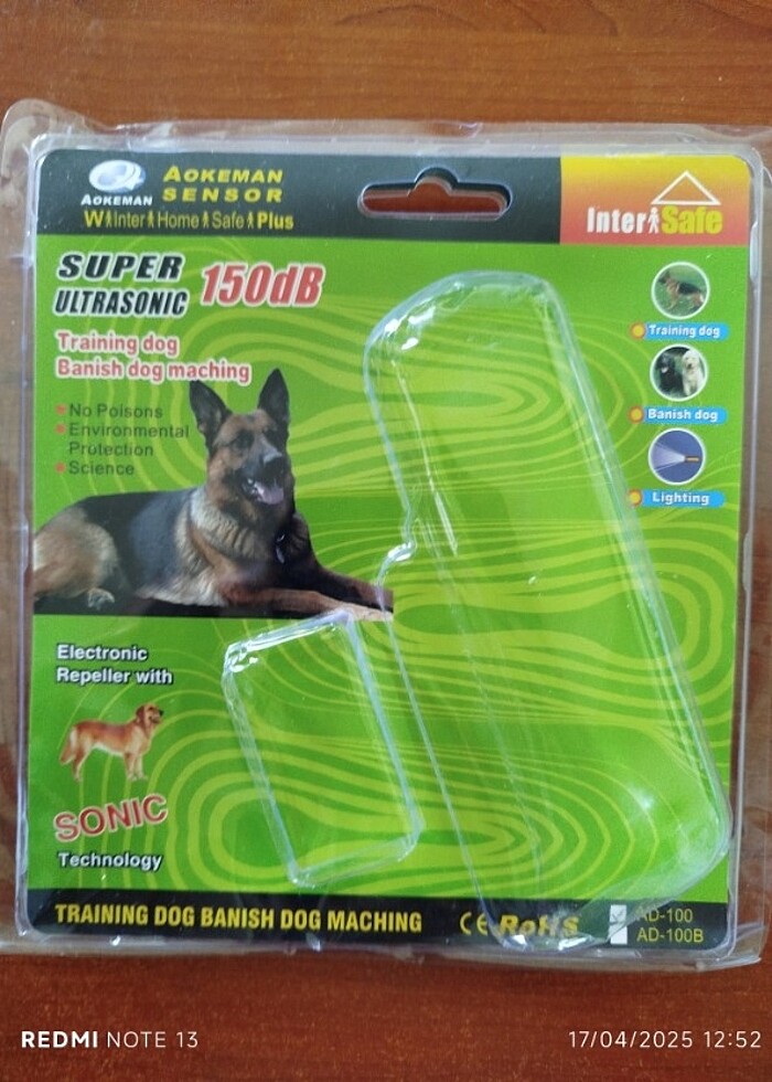  Aokeman Ad-100 Köpek Kovucu Süper Ultrasonik - Görsel 3