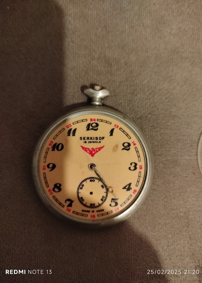 SERKİSOF ORJİNAL SAAT VE KAPAKLI SAAT - Görsel 3
