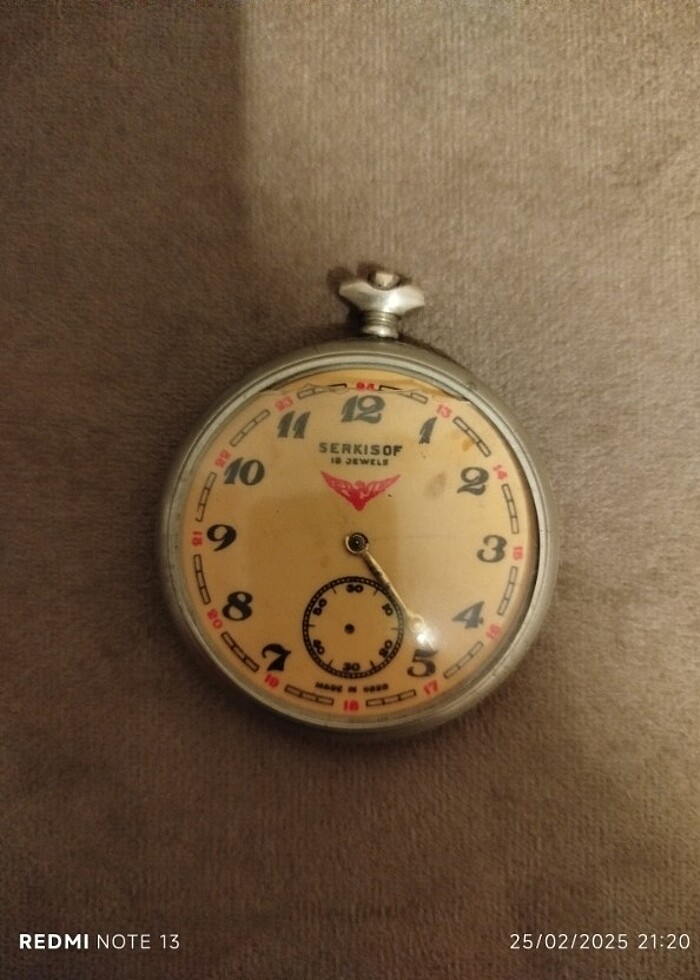 SERKİSOF ORJİNAL SAAT VE KAPAKLI SAAT - Görsel 4