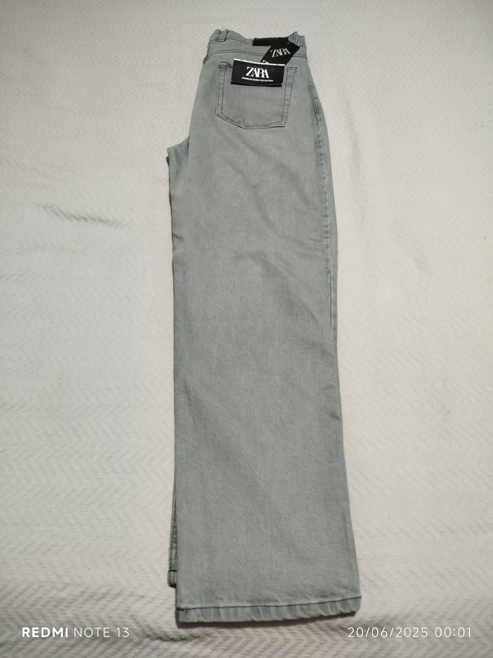 ZARA MARKA ERKEK KOT PANTOLON - Görsel 3