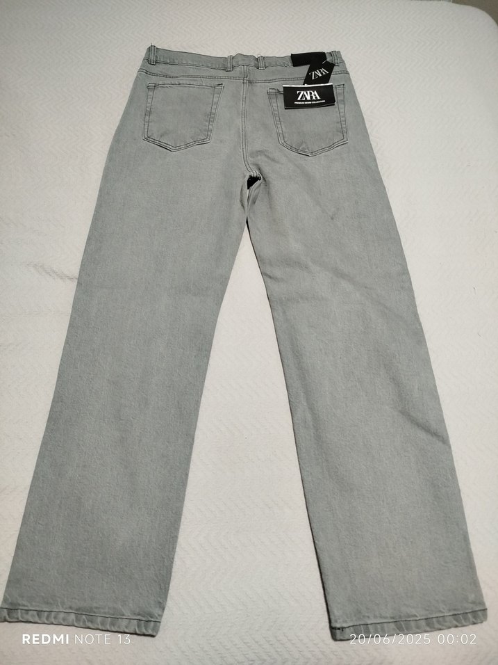 ZARA MARKA ERKEK KOT PANTOLON - Görsel 4