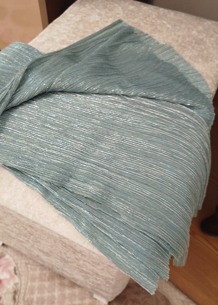 Mavi simli şal  - Görsel 2