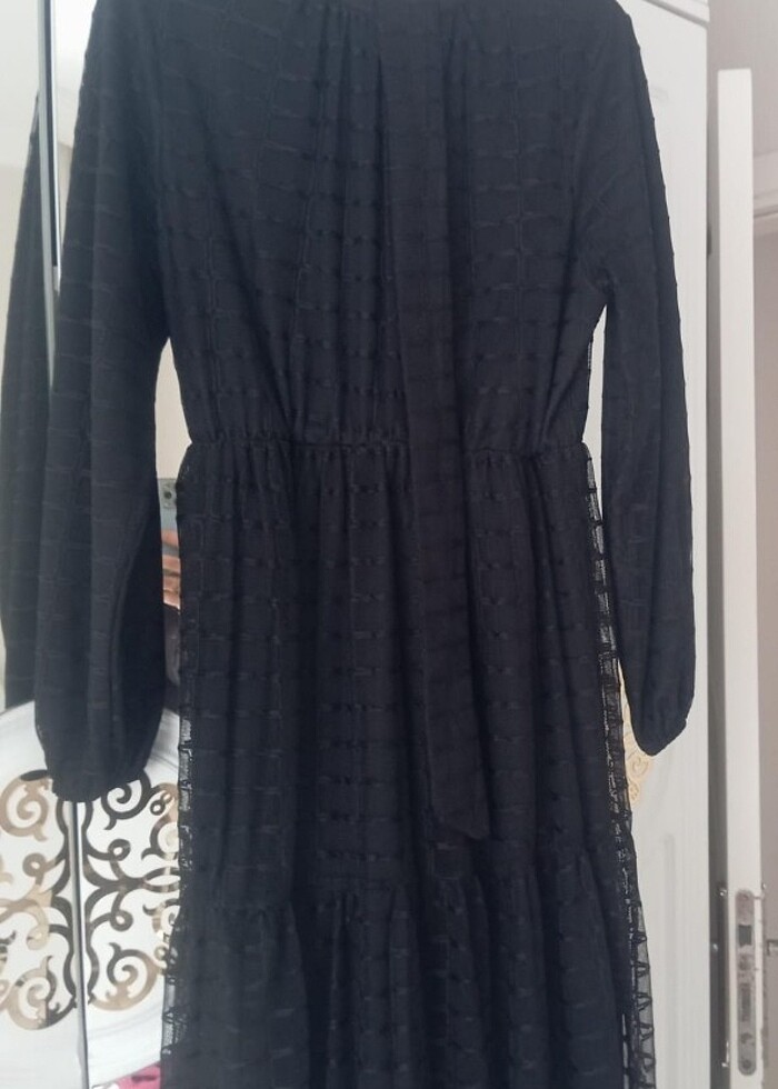 Siyah elbise  - Görsel 2