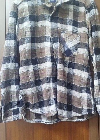 erkek Kahverengi  oduncu Düğmeli Gömlek - Görsel 2