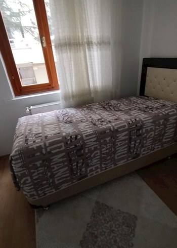 Kahverengi Baskılı Tek Kişilik Yatak Örtüsü - Görsel 3