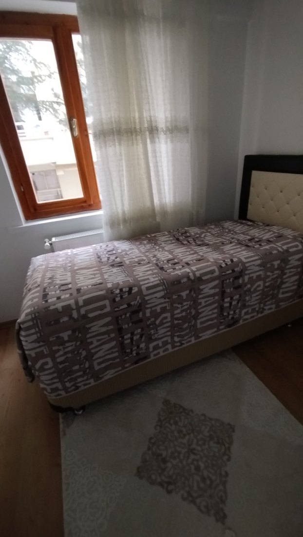 Kahverengi Baskılı Tek Kişilik Yatak Örtüsü - Görsel 3