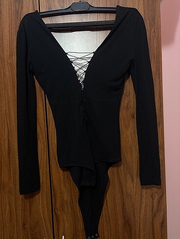 Alexander wang xs bodysuit siyah