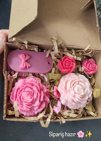 Pembe sabun kutusu