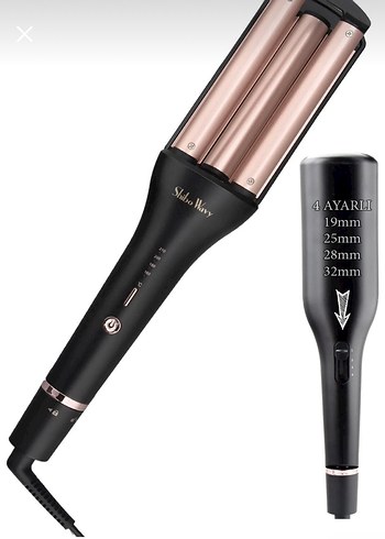 Shibo Wavy Profesyonel Wag Saç Maşası | Su Dalgası Şıklığıyla - Görsel 6