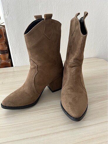 36 Beden camel Renk SOHO Vizon Suet Bot