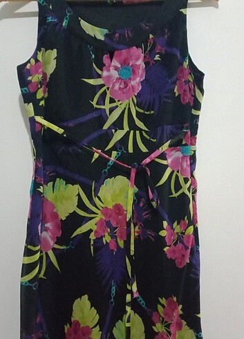 Debenhams ÇİÇEKLİ ŞİFON ELBİSE