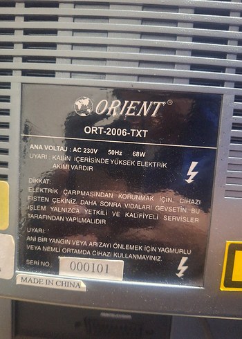 Orient 3CD Çalar Dijital Müzik Sistemi TV CD - Görsel 12