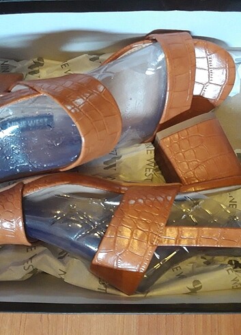 38 Beden camel Renk NINE WEST YAZLIK SANDALET