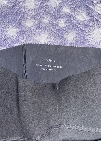 Kadın Gri Spor Tayt Oysho - Görsel 4