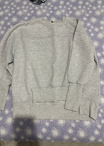 Gri Fermuarlı Yüksek Yakalı  Polar - Görsel 10