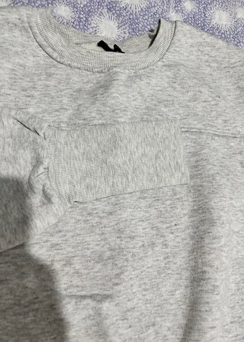 Gri Fermuarlı Yüksek Yakalı  Polar - Görsel 8