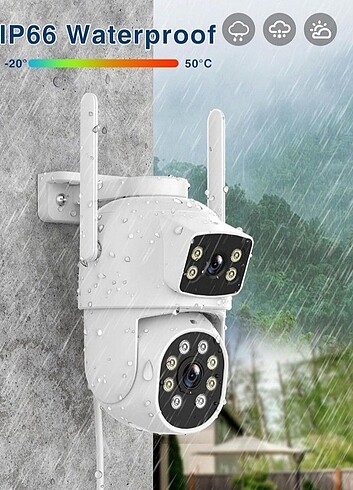 Beden Renk Wifi Dış Mekan Güvenlik Kamerası