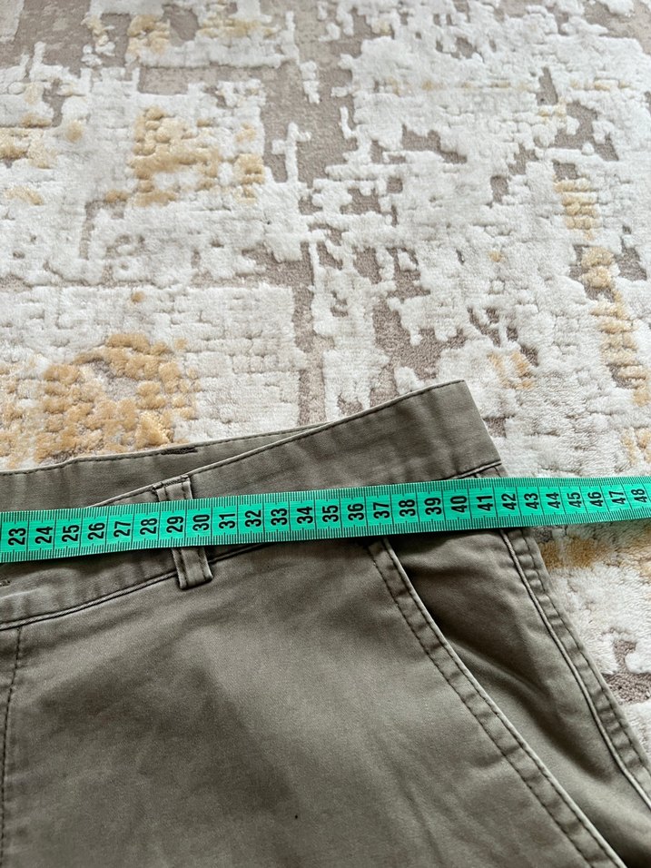Haki Vintage Yeşil Likralı Pantolon — görsel 5/5