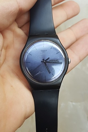 swatch Black Plastic
